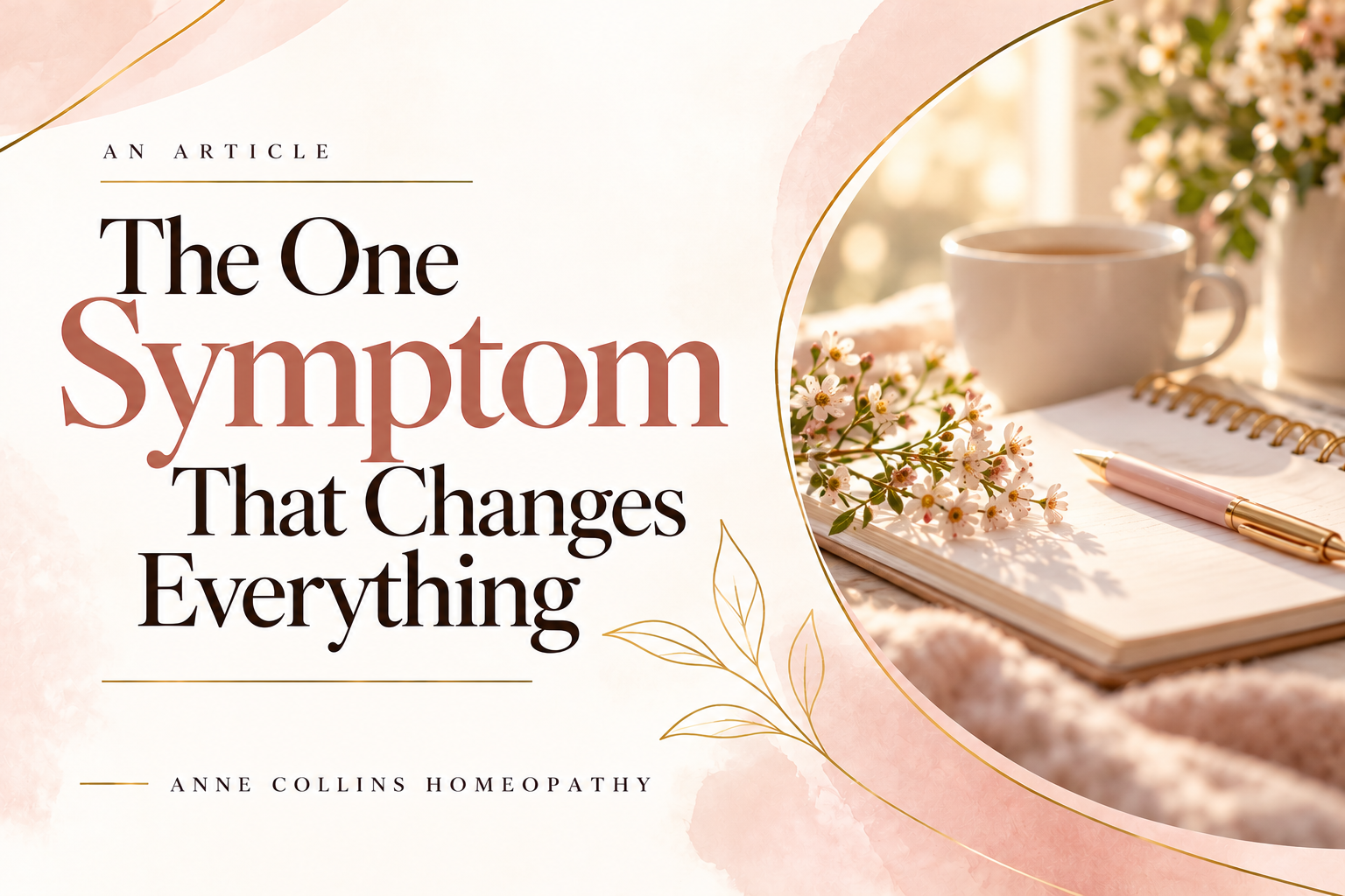 The One Symptom that changes Everything